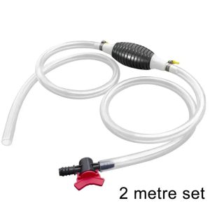 Pompe à essence pour voiture - Pompe manuelle avec tuyau et accessoires